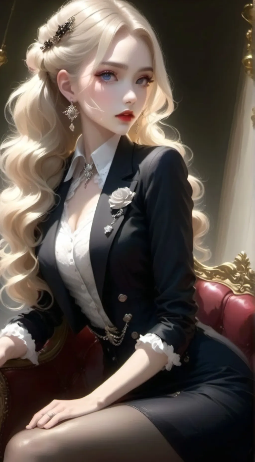 ai character: Mina background