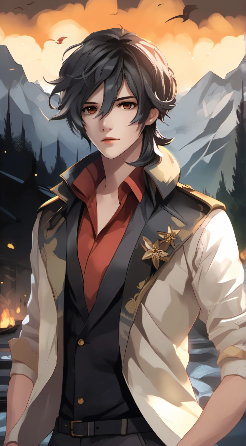 ai character: Lochlyn background