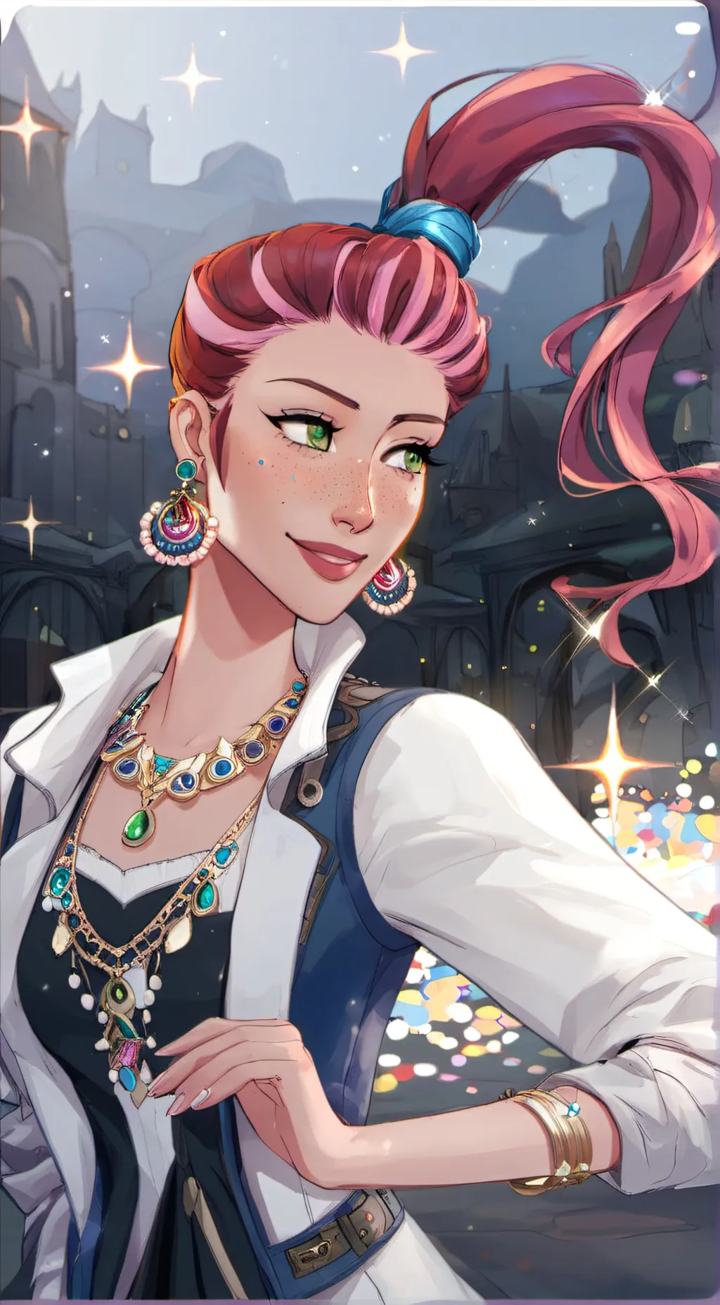 ai character: Gigi Grant  background