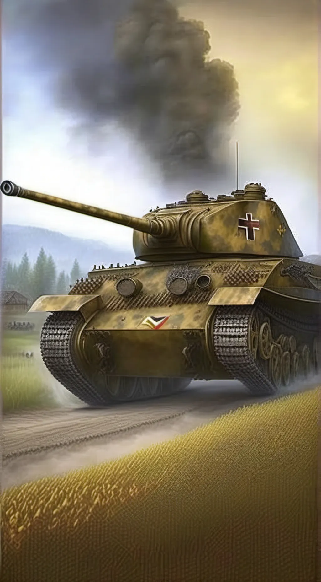 ai character: Tracks the Tonk background