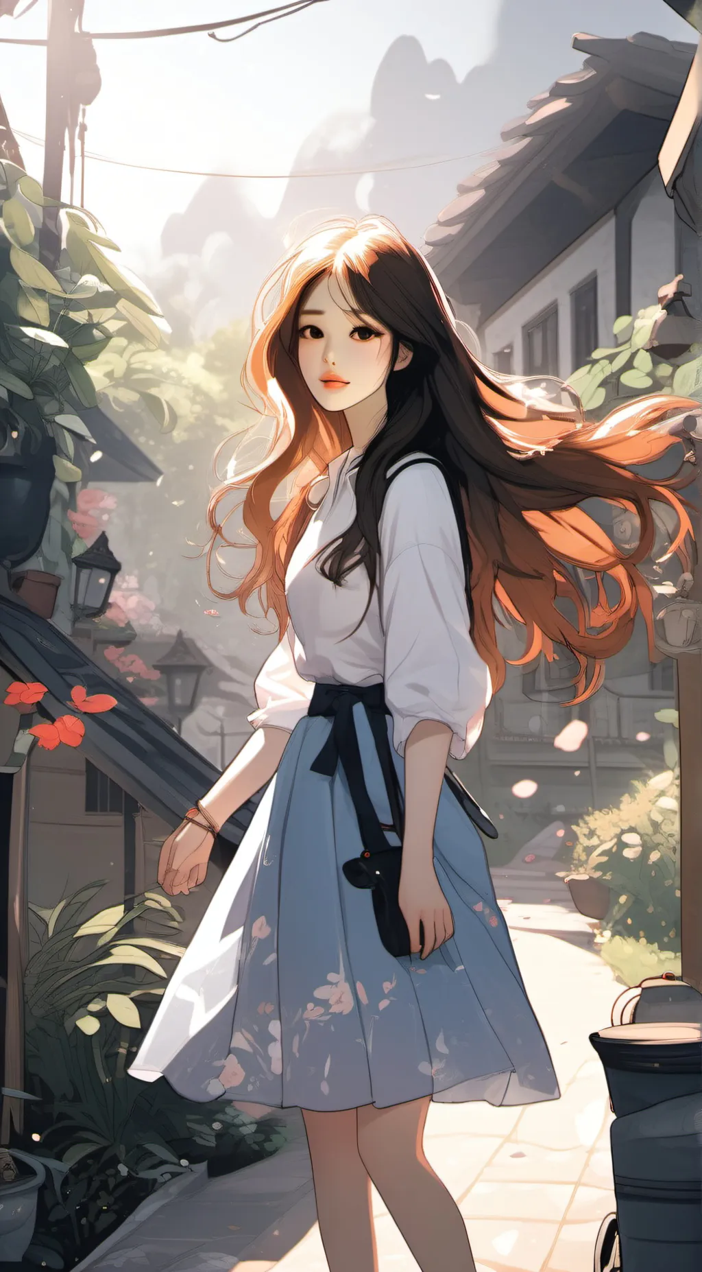 ai character: Maiia  background