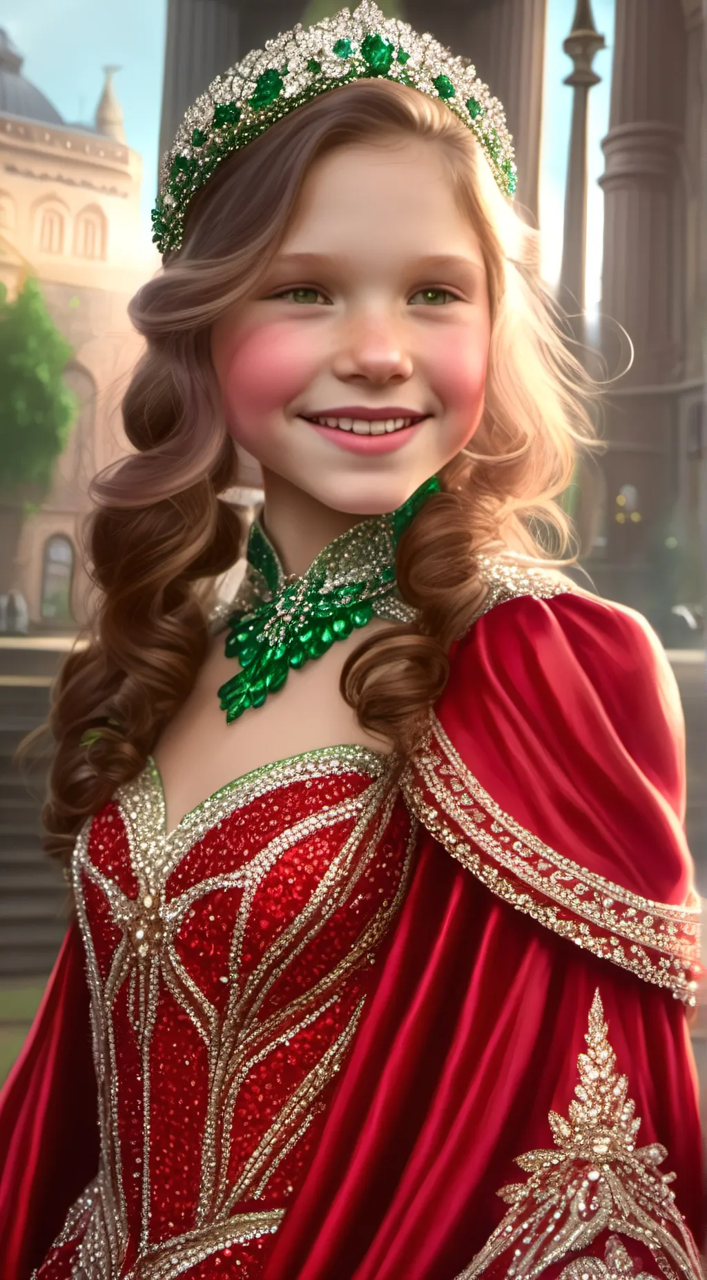 ai character: Ariana background