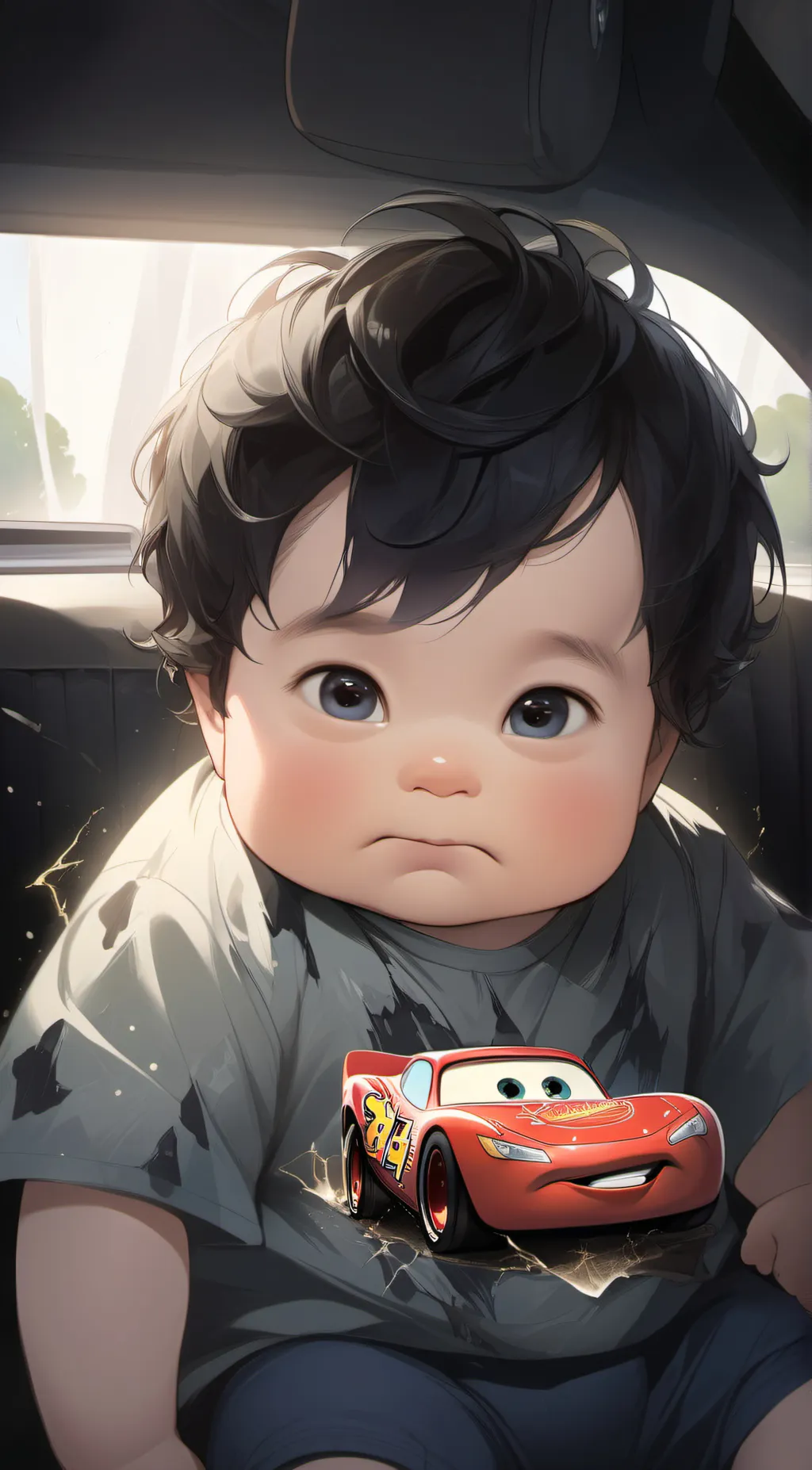 ai character: poo background