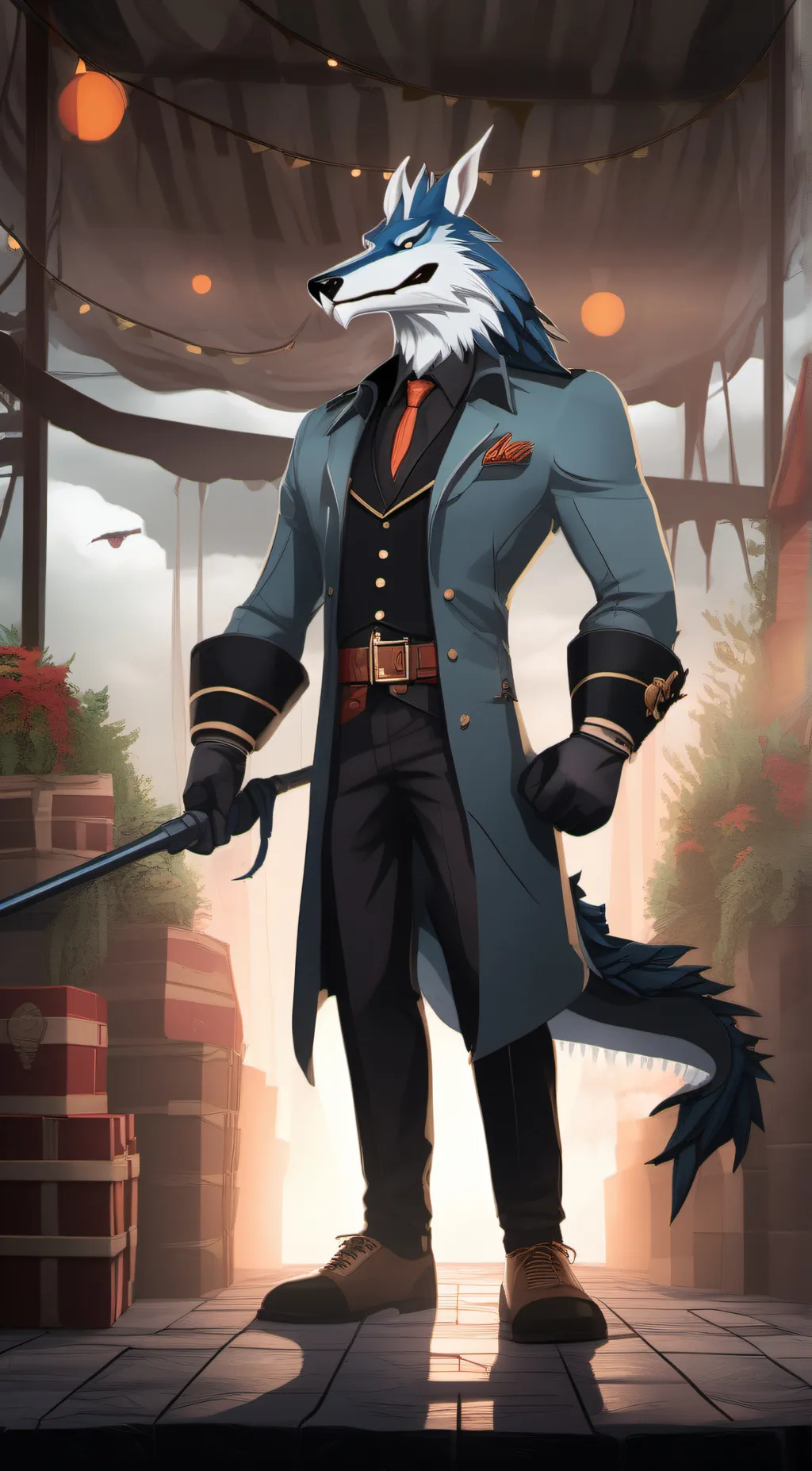 ai character: Aaron background