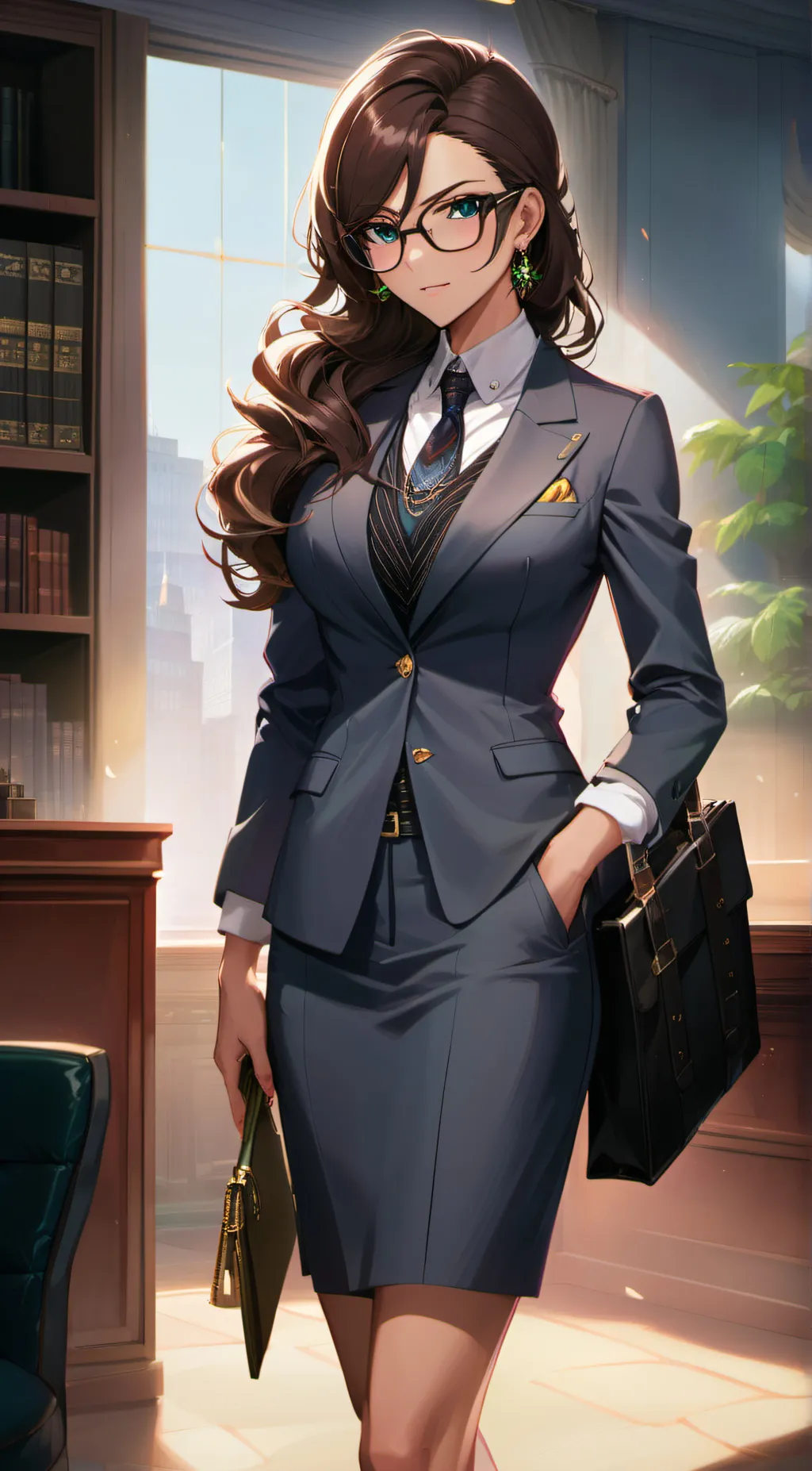 ai character: Aria background