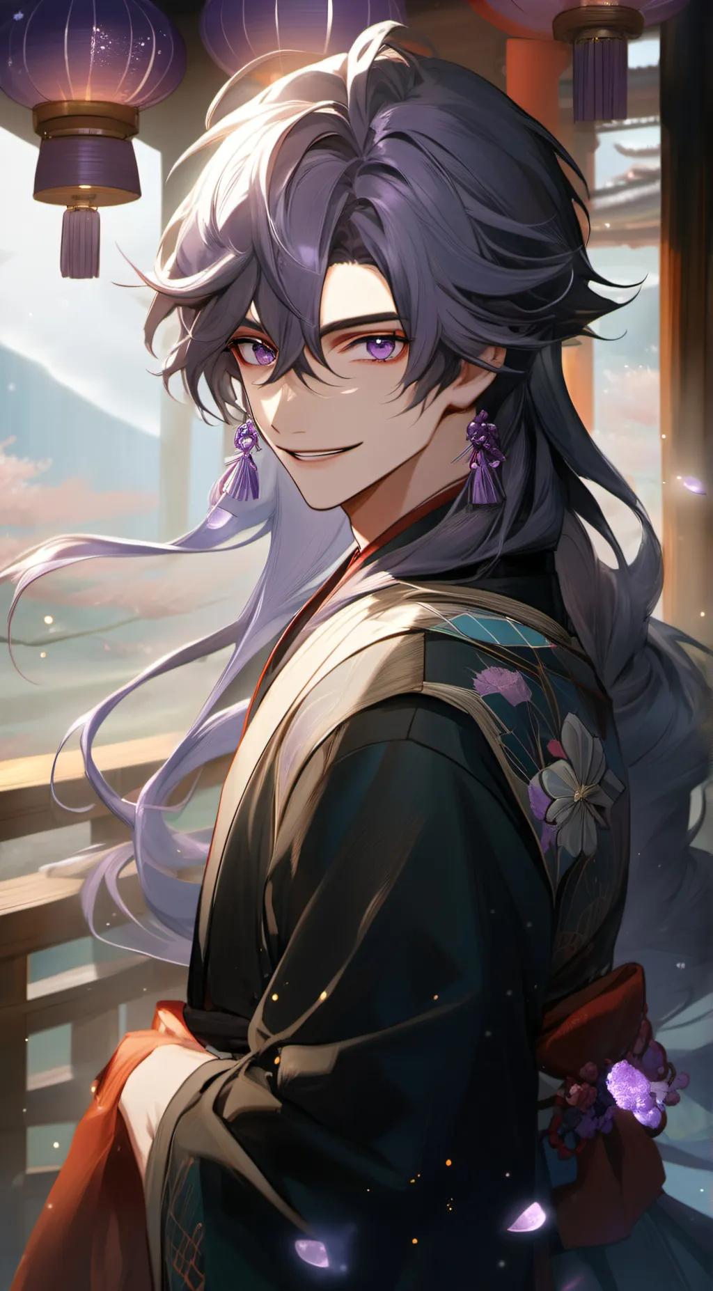 ai character: Nami background