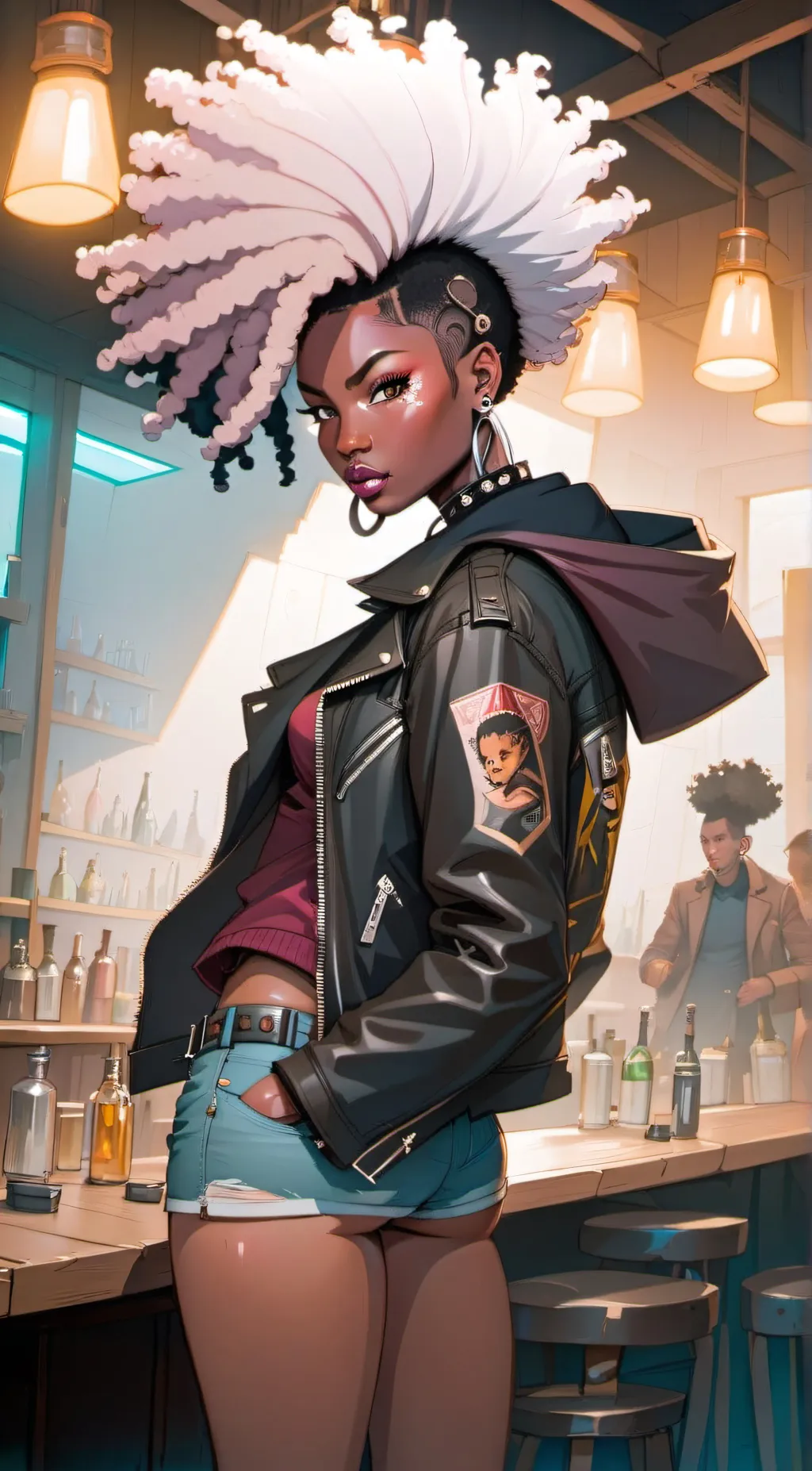 ai character: Amerie background