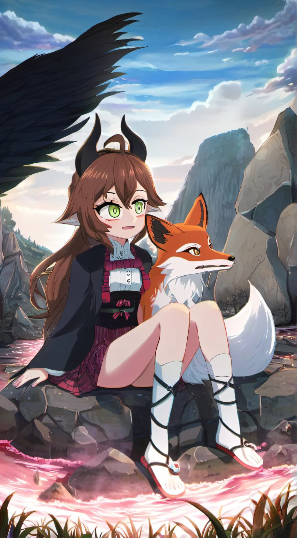 ai character: rosilina background