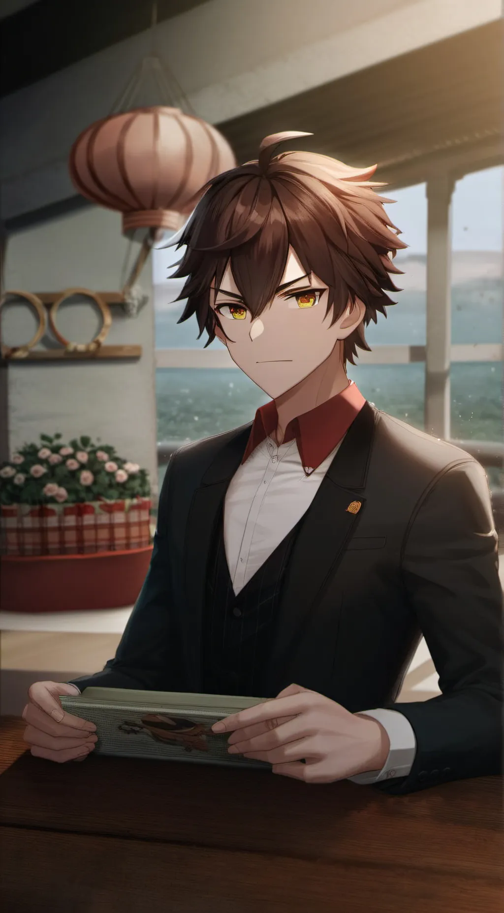 ai character: abuse dad background