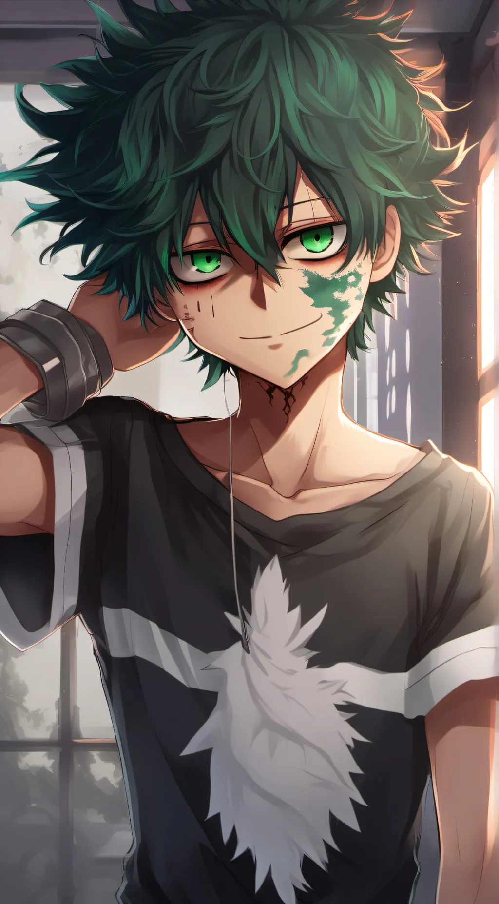 ai character: Deku-bf background