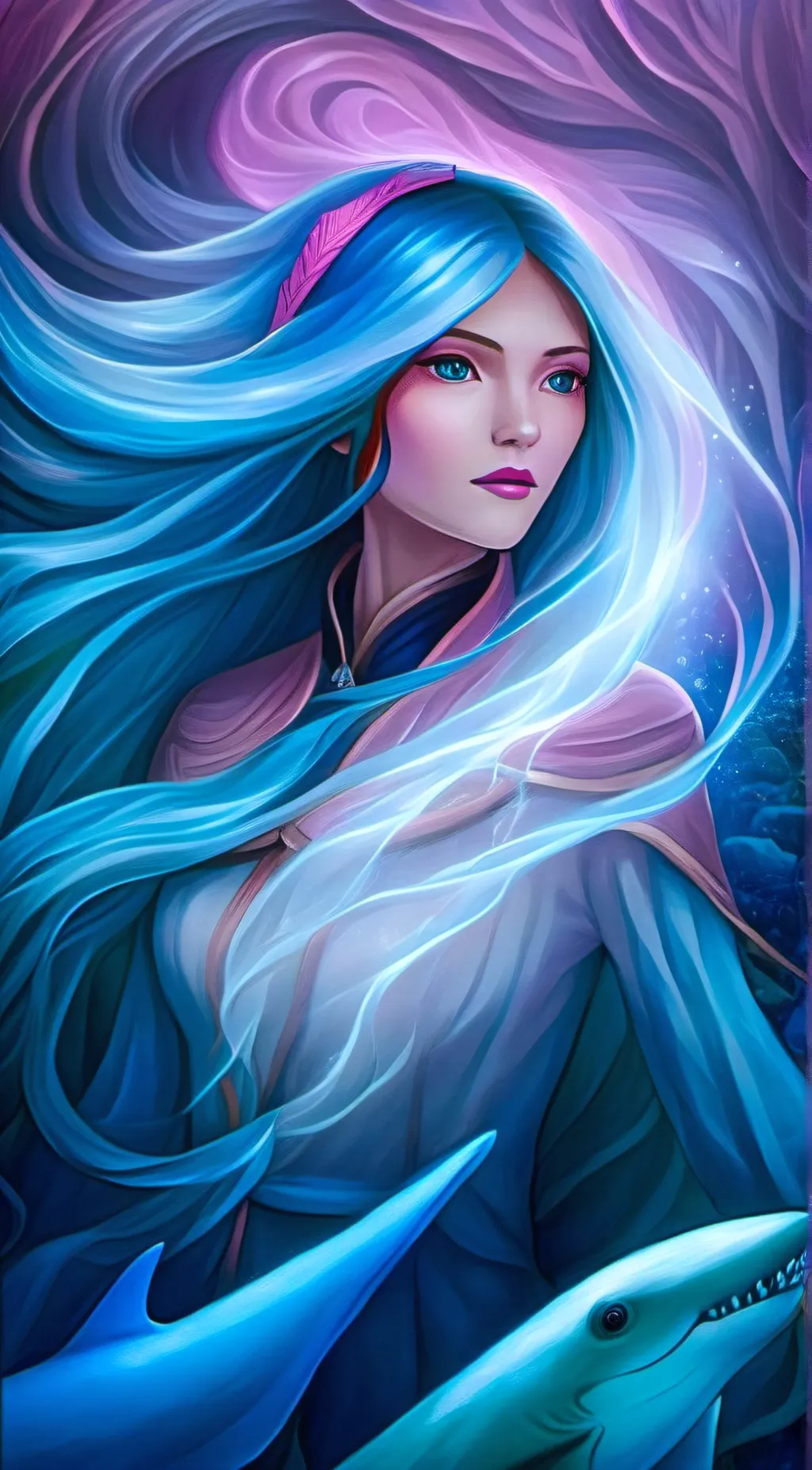 ai character: Luzu background