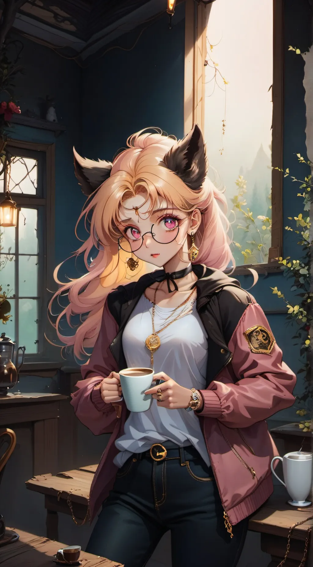 ai character: Clara  background