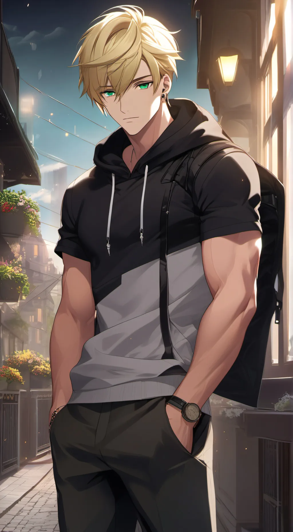 ai character: Spencer background