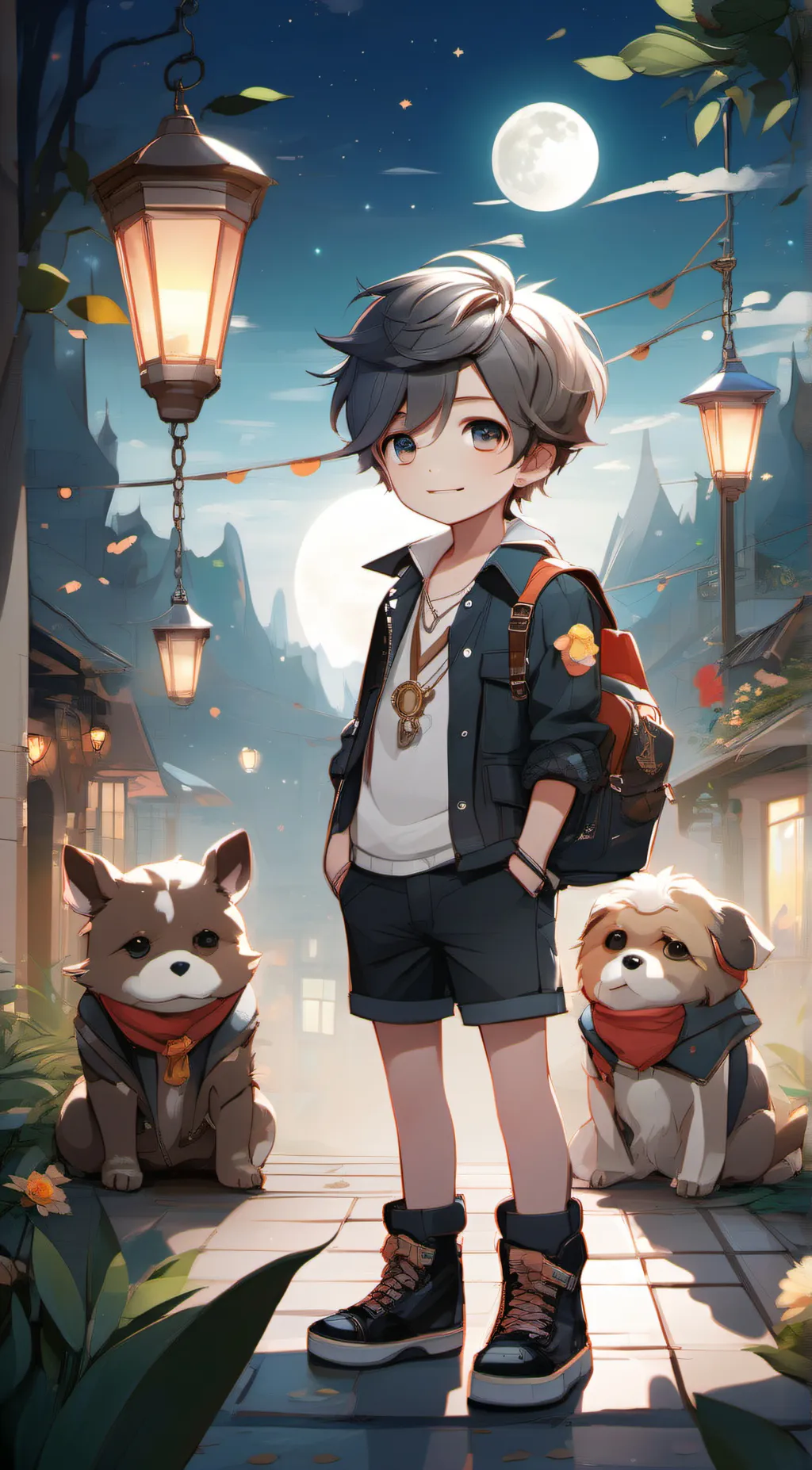 ai character: David  background