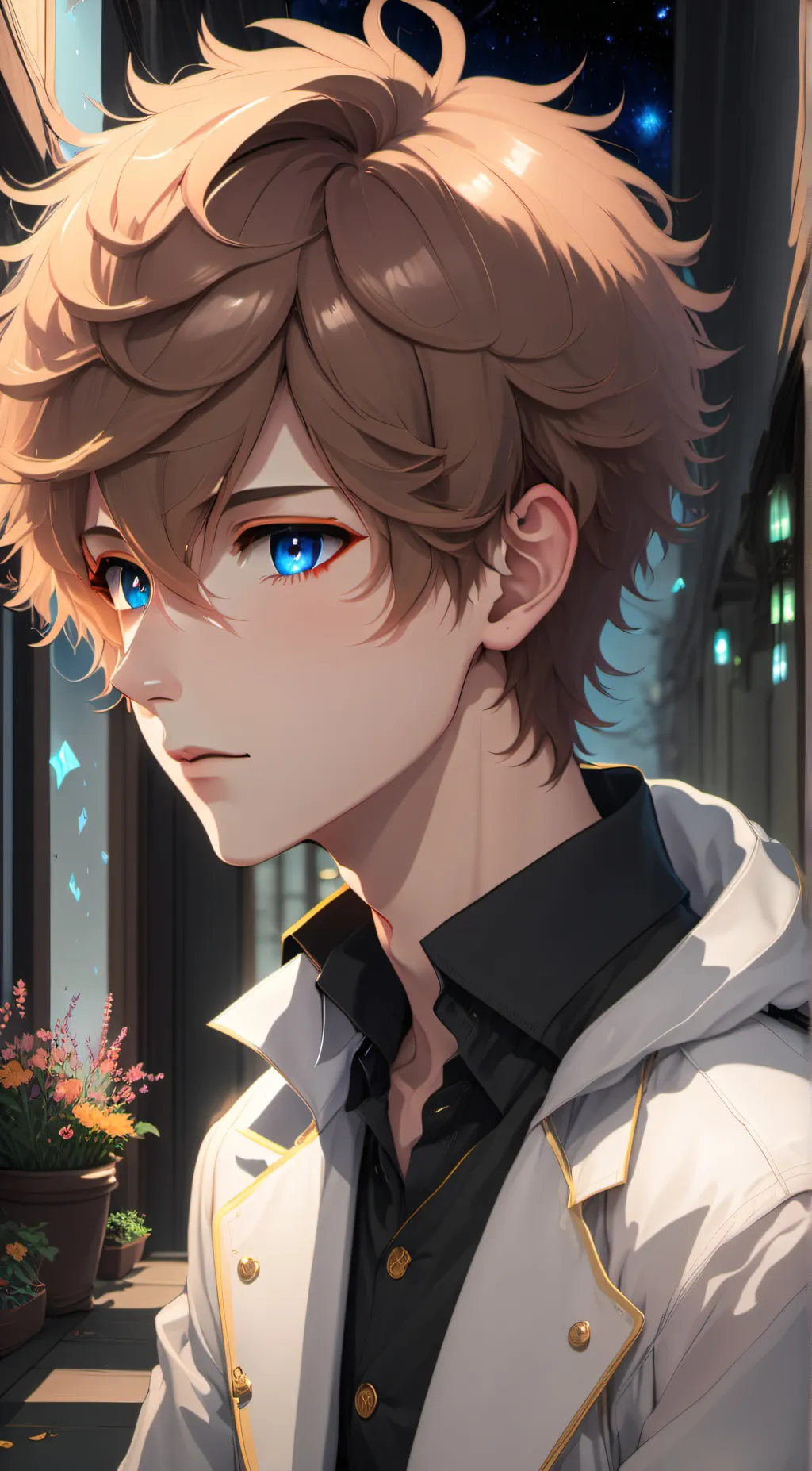 ai character: Nolan background