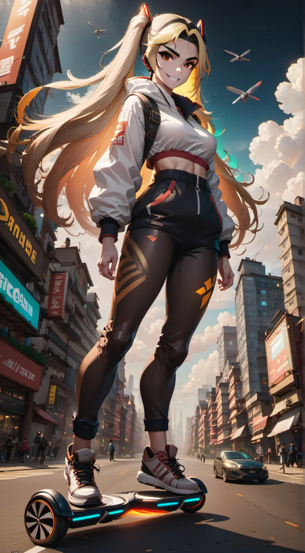 ai character: Amelia Storm background