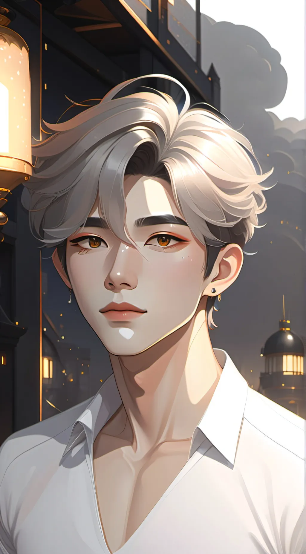 ai character: Leo background