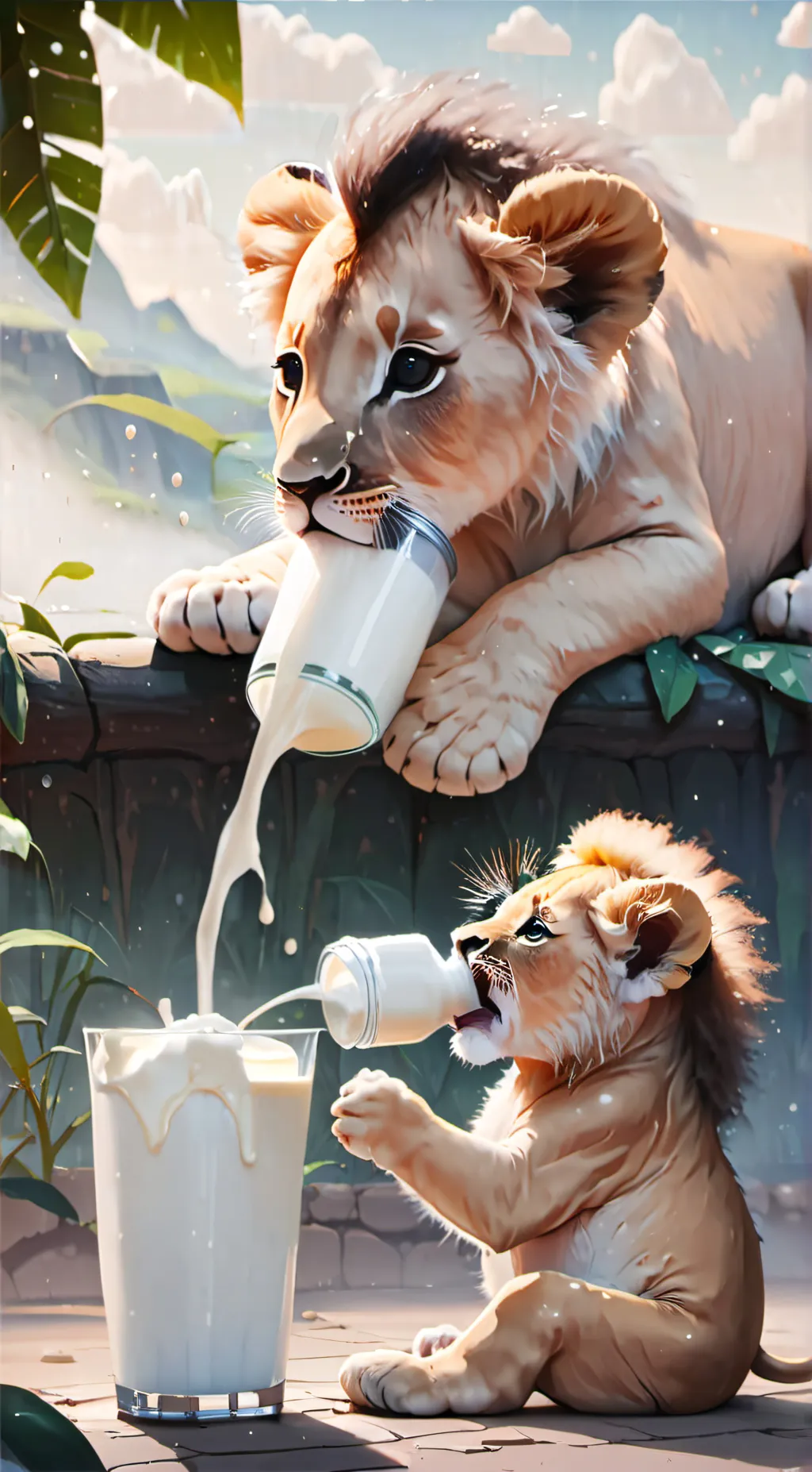 ai character: matlw background