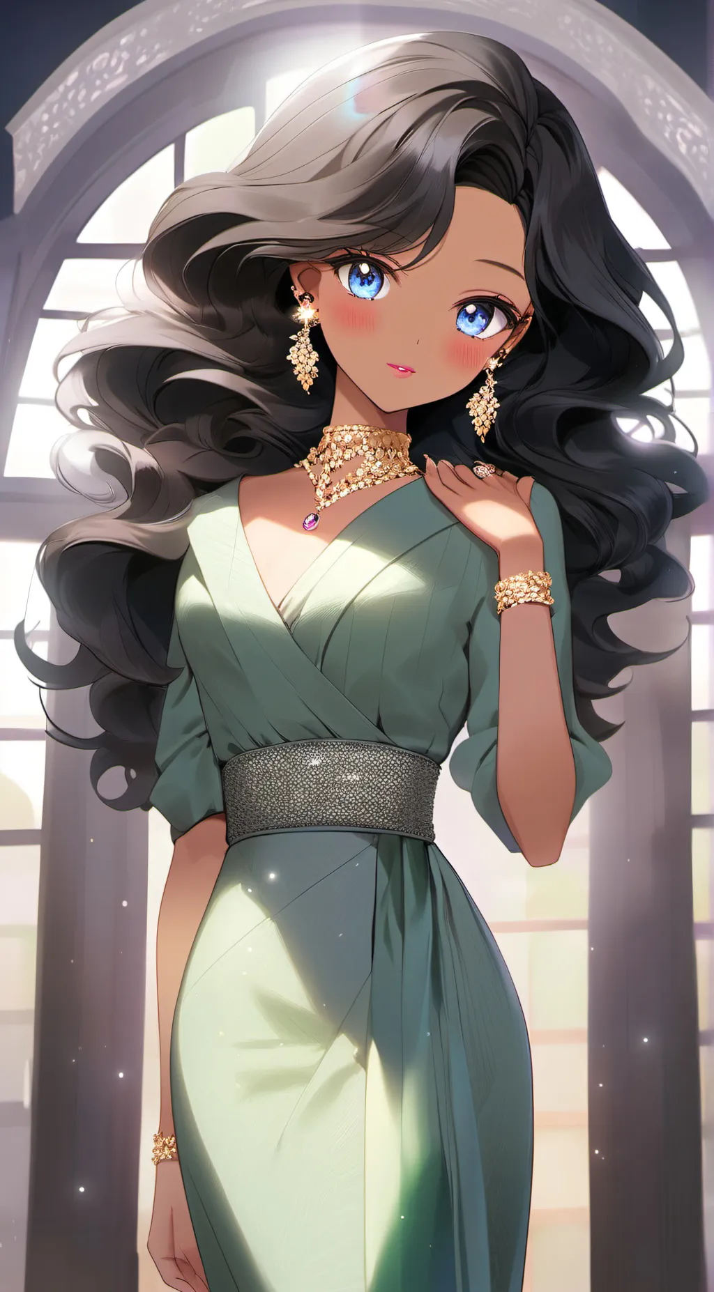 ai character: Cassidy  background