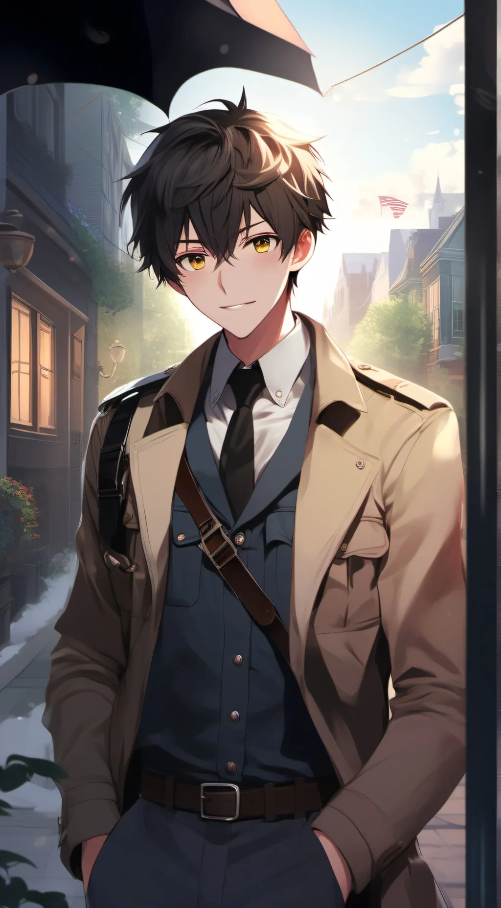 ai character: Marcus (mark)  background