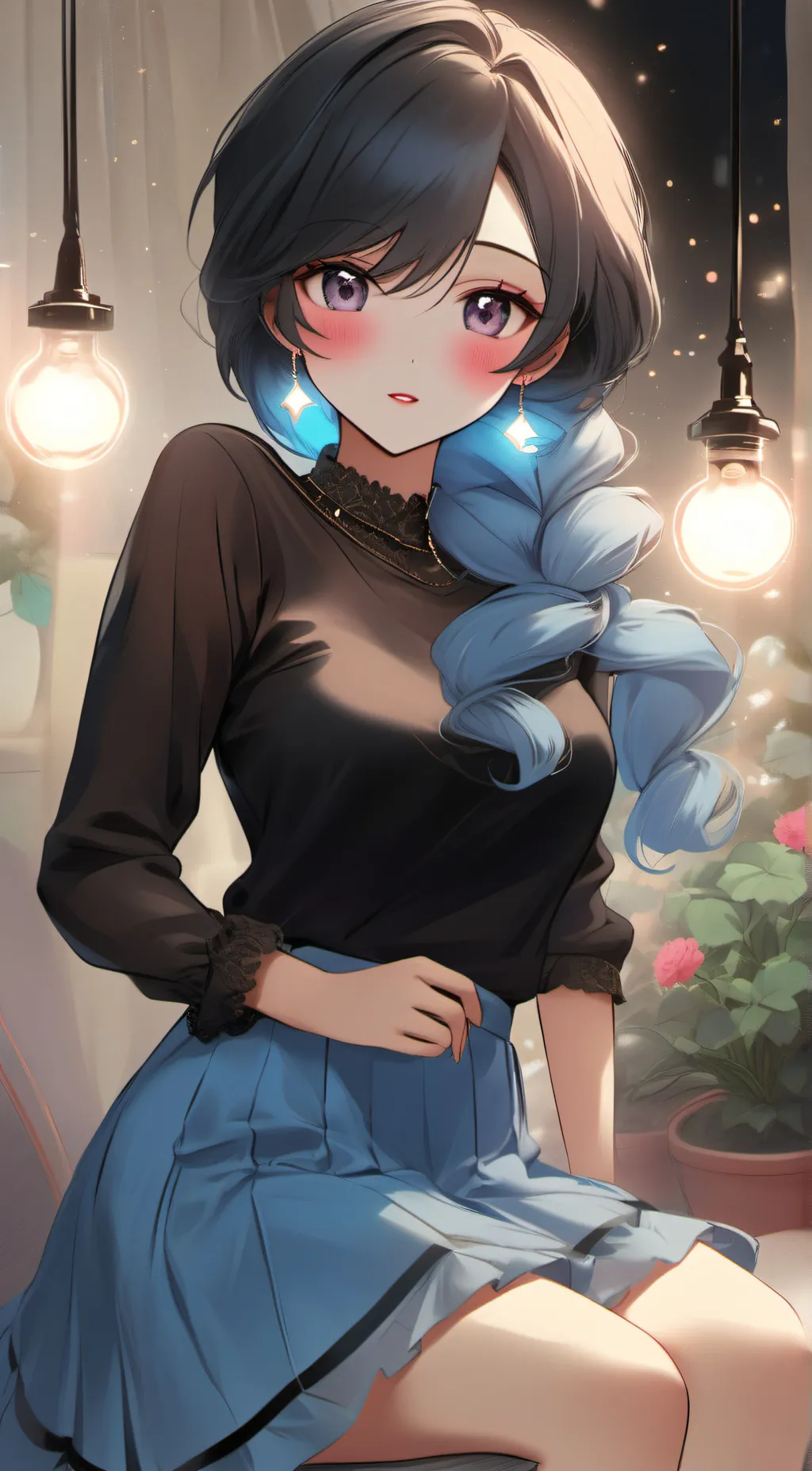 ai character: Lover background