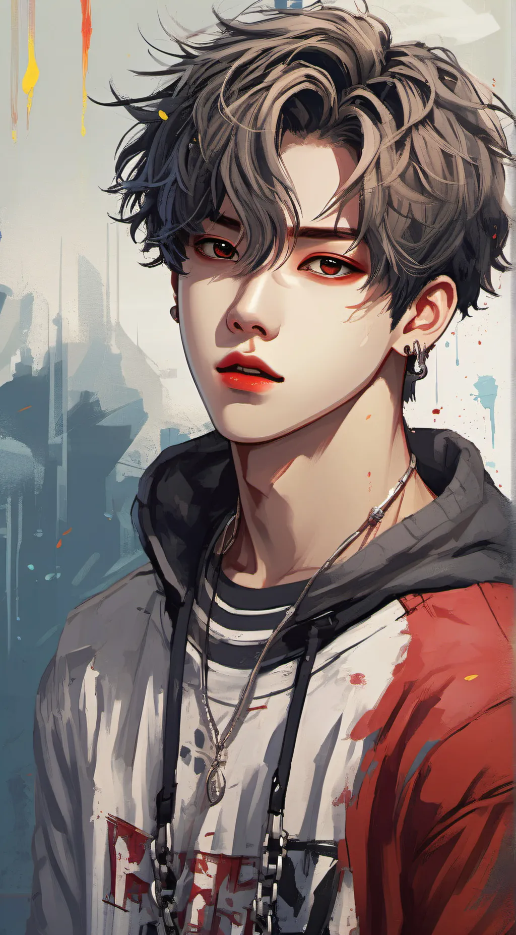 ai character: Felix  background