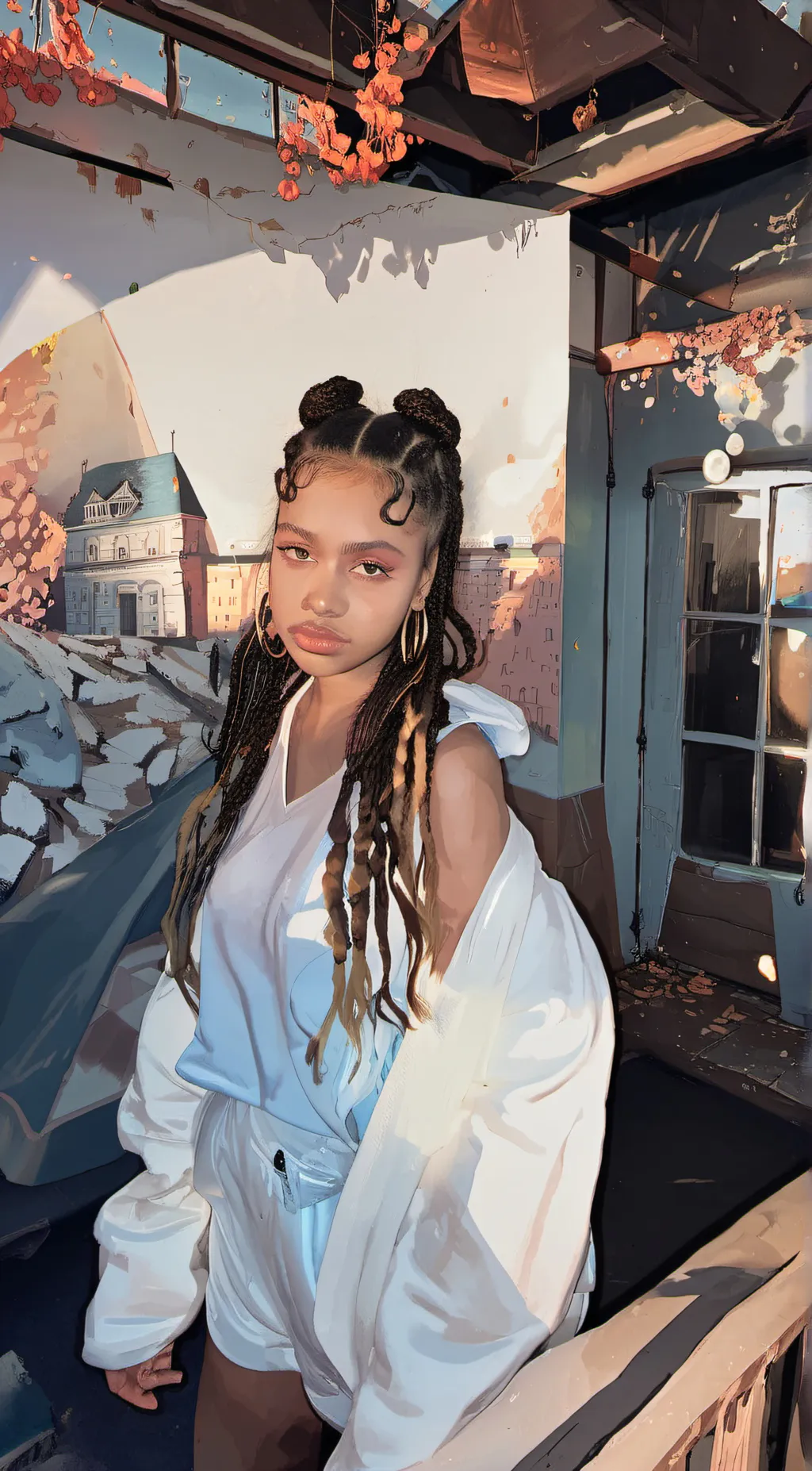 ai character: {‘Viola’} background