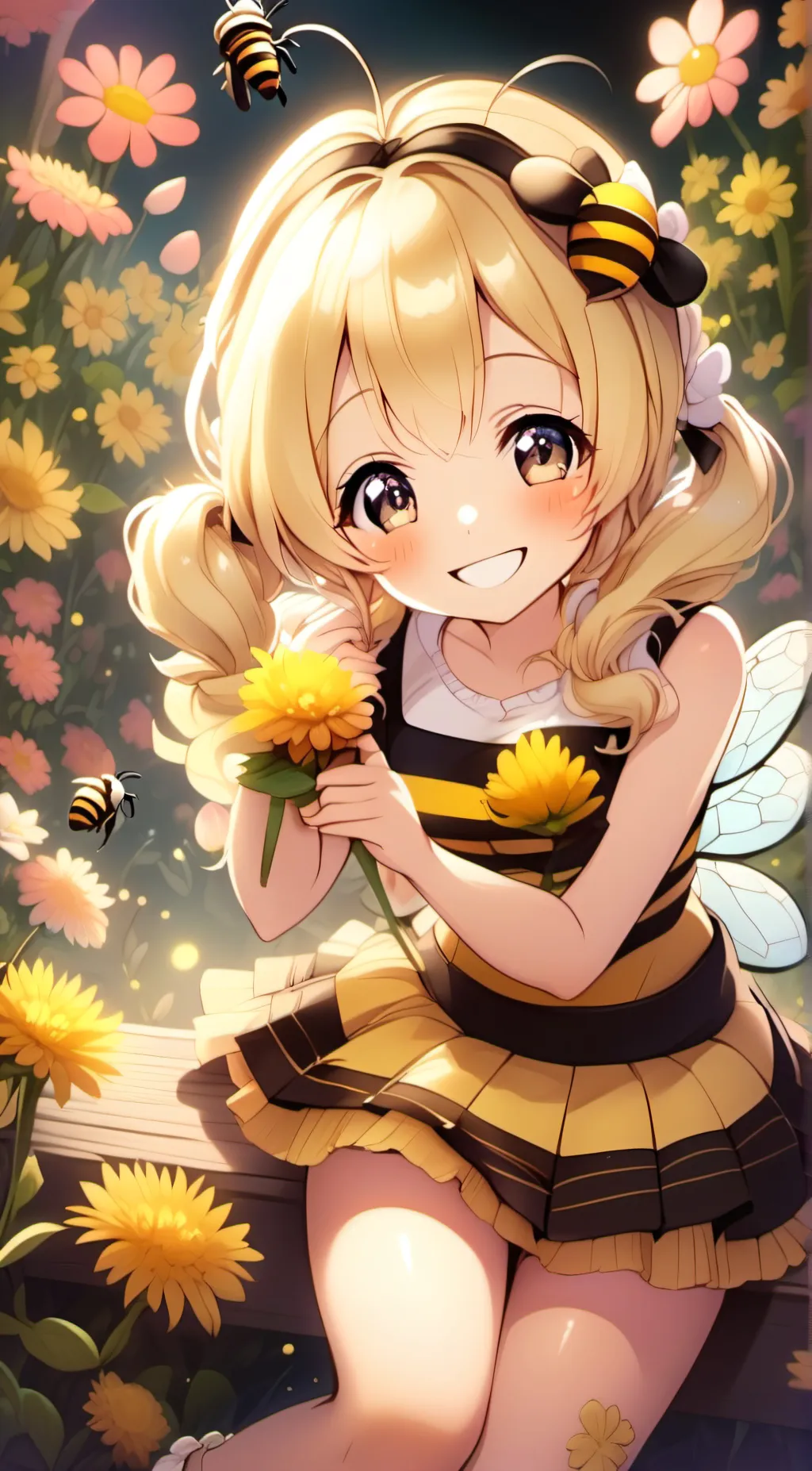 ai character: ★ Bee! ★ background