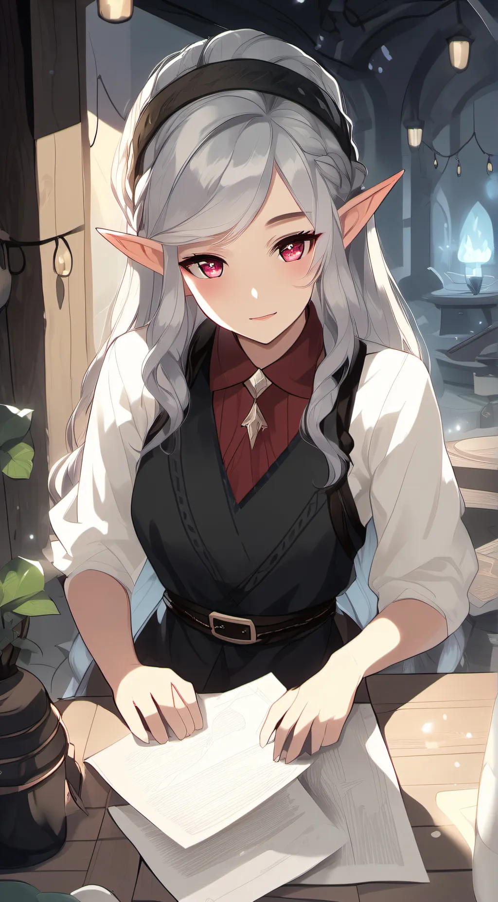 ai character: madge background