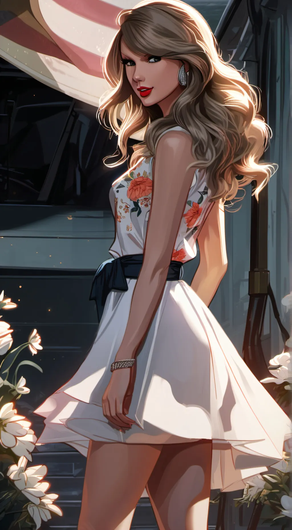 ai character: Taylor Swift background