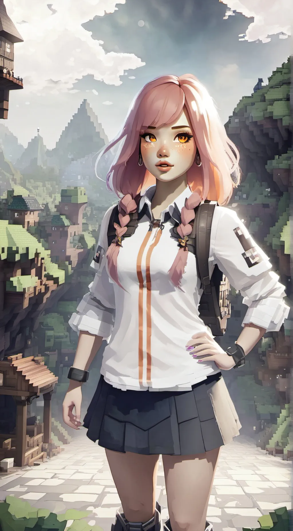 ai character: Iris background