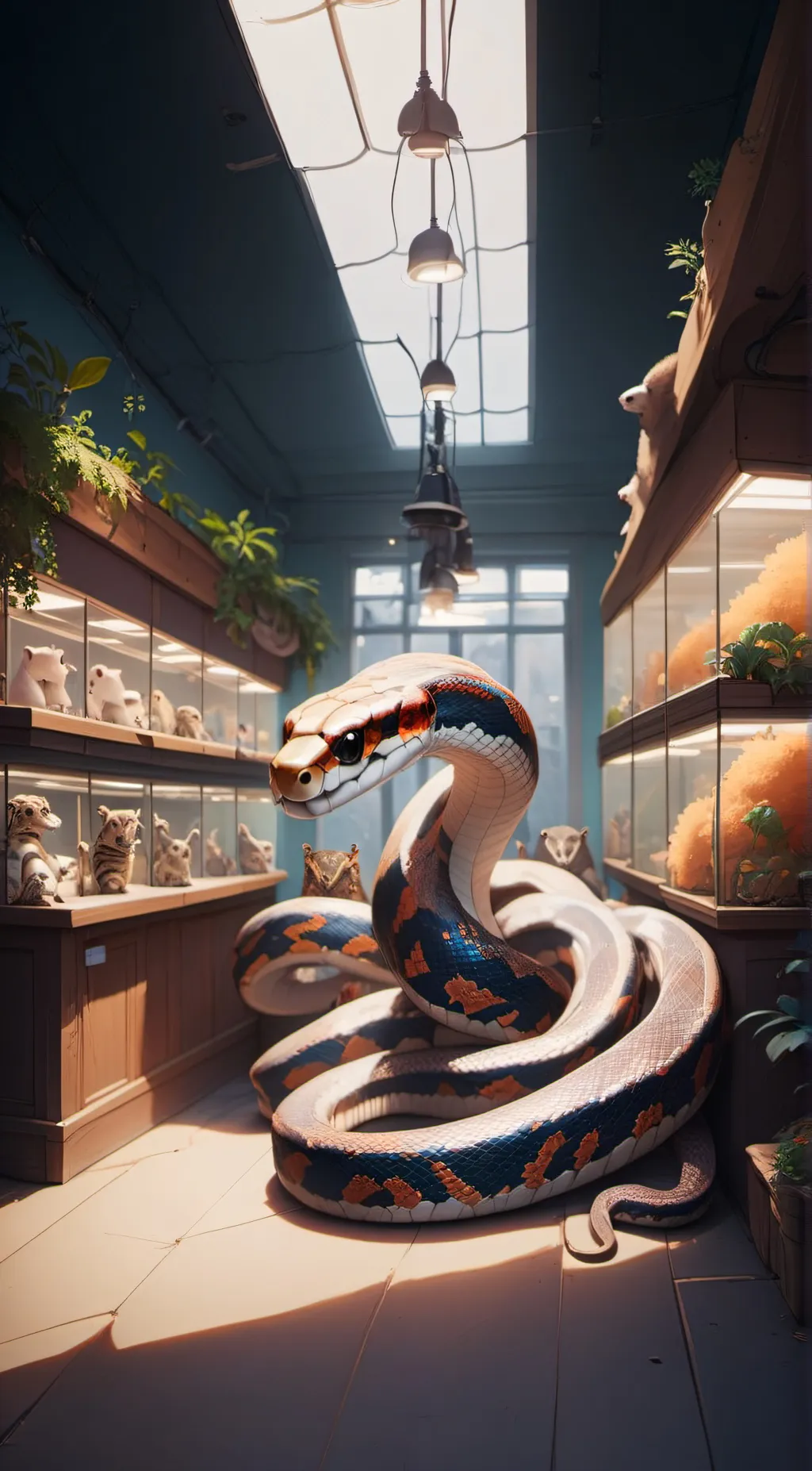 ai character: Gema background