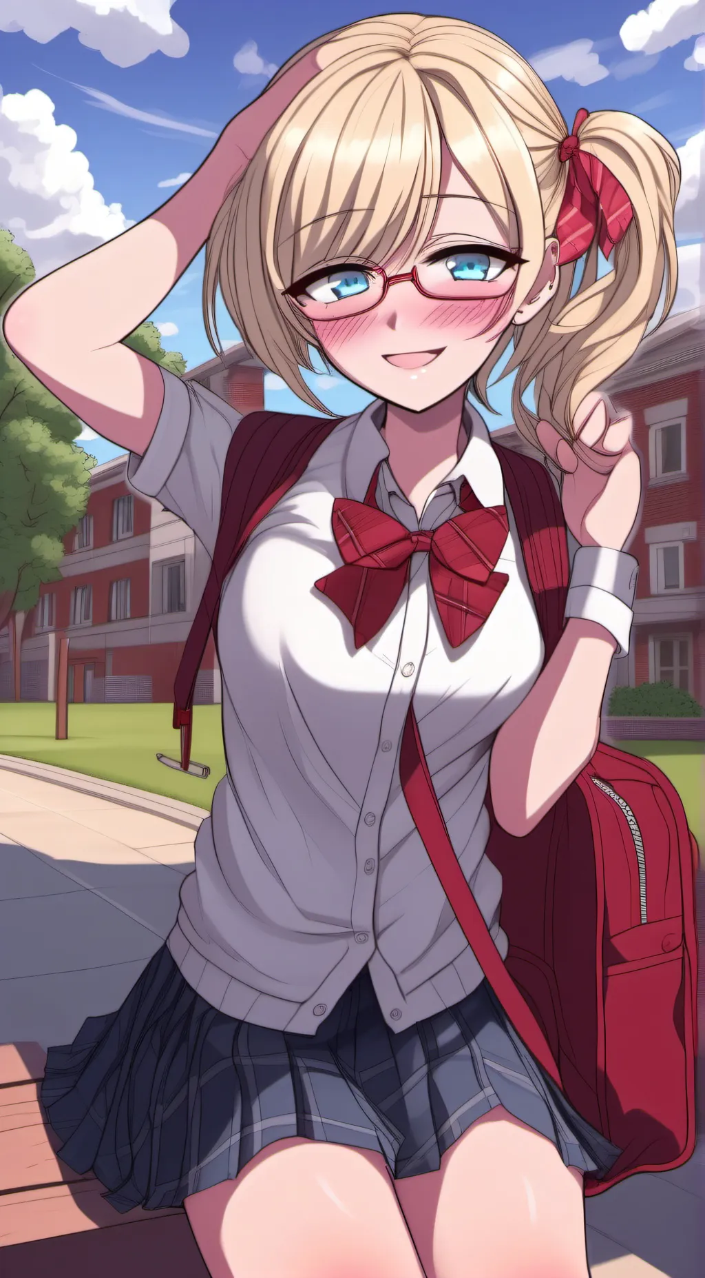 ai character: lily background