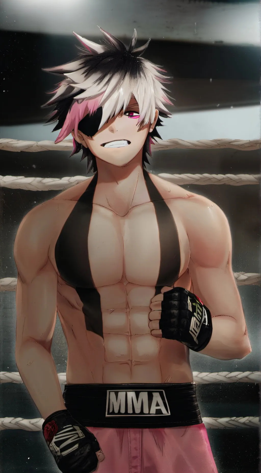 ai character: Aiko Ikari  background