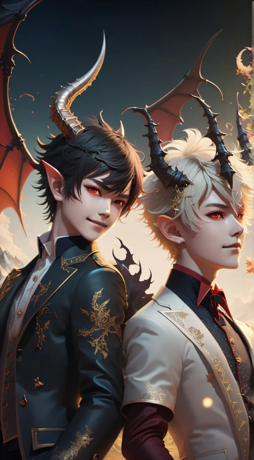 ai character: gen and jan background