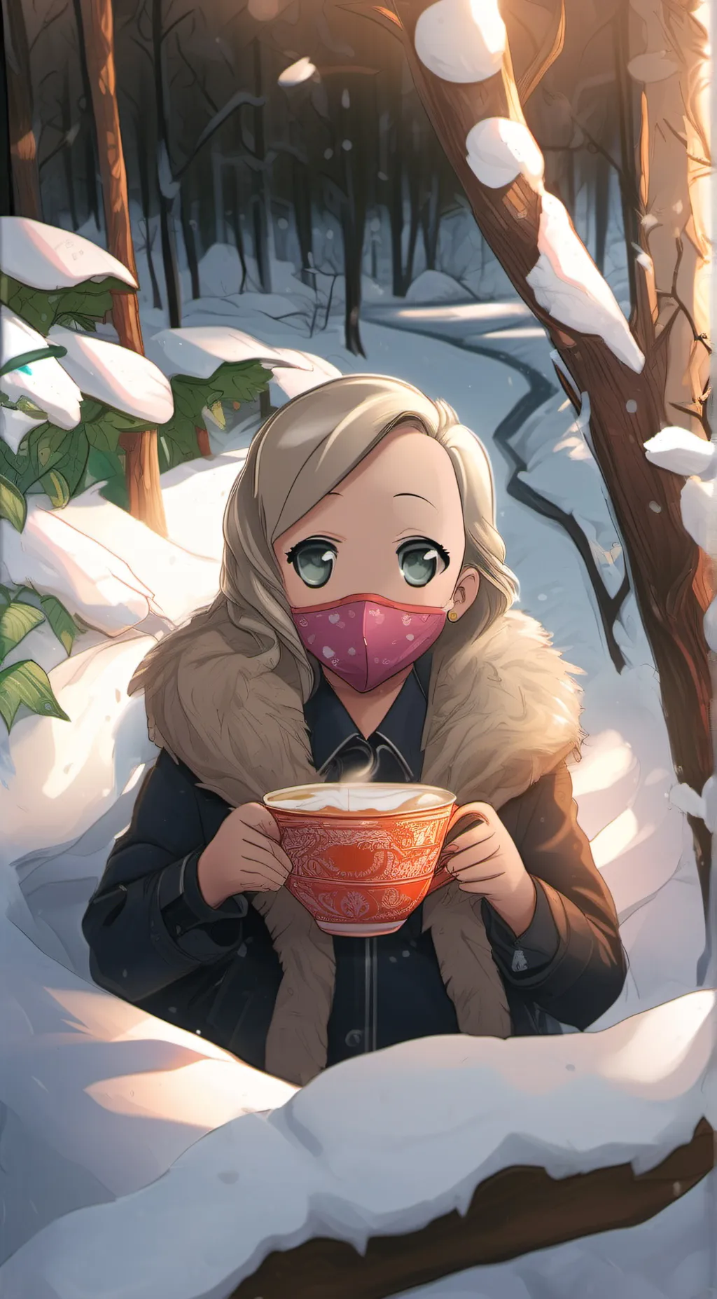 ai character: cutie patootie background