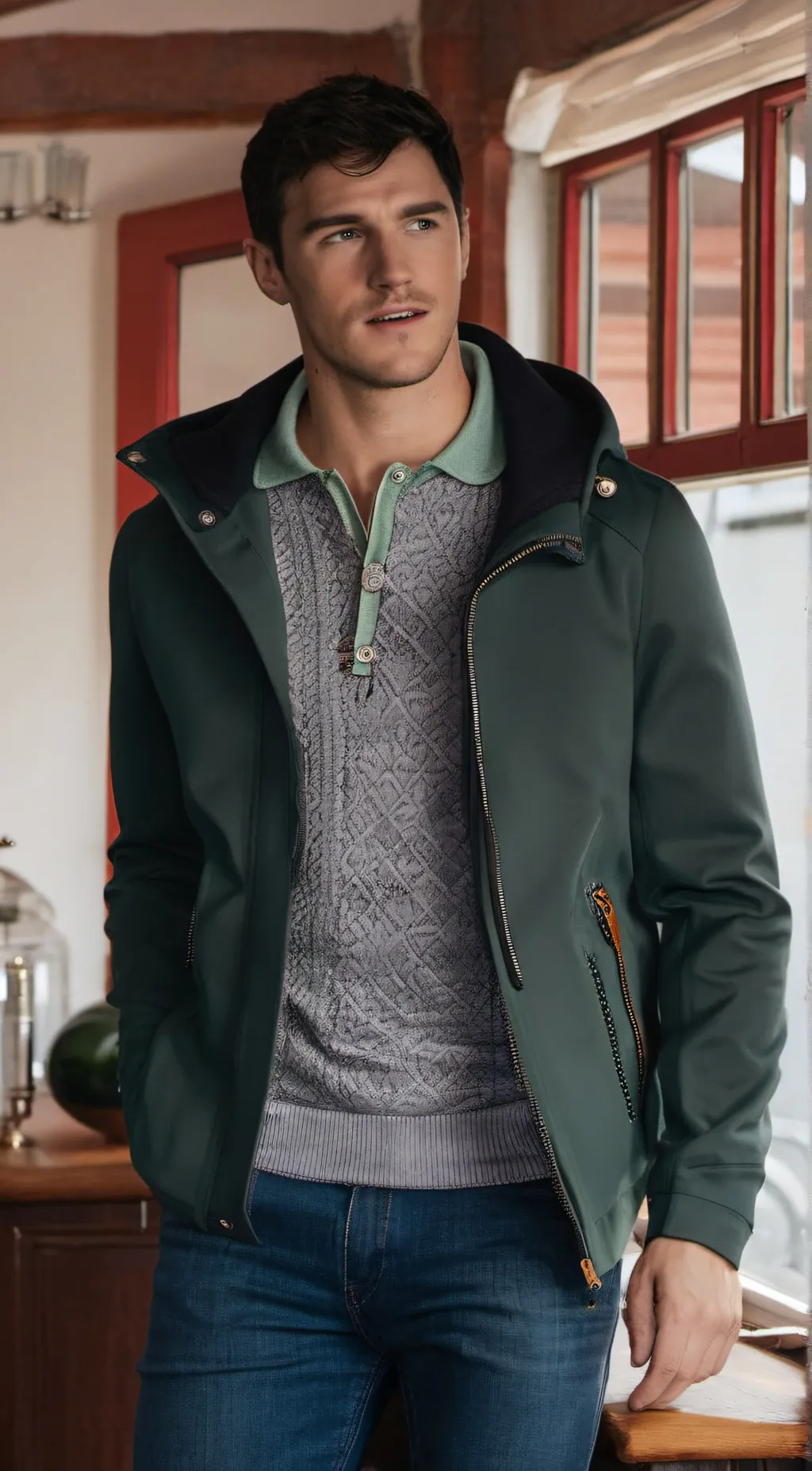 ai character: denny background