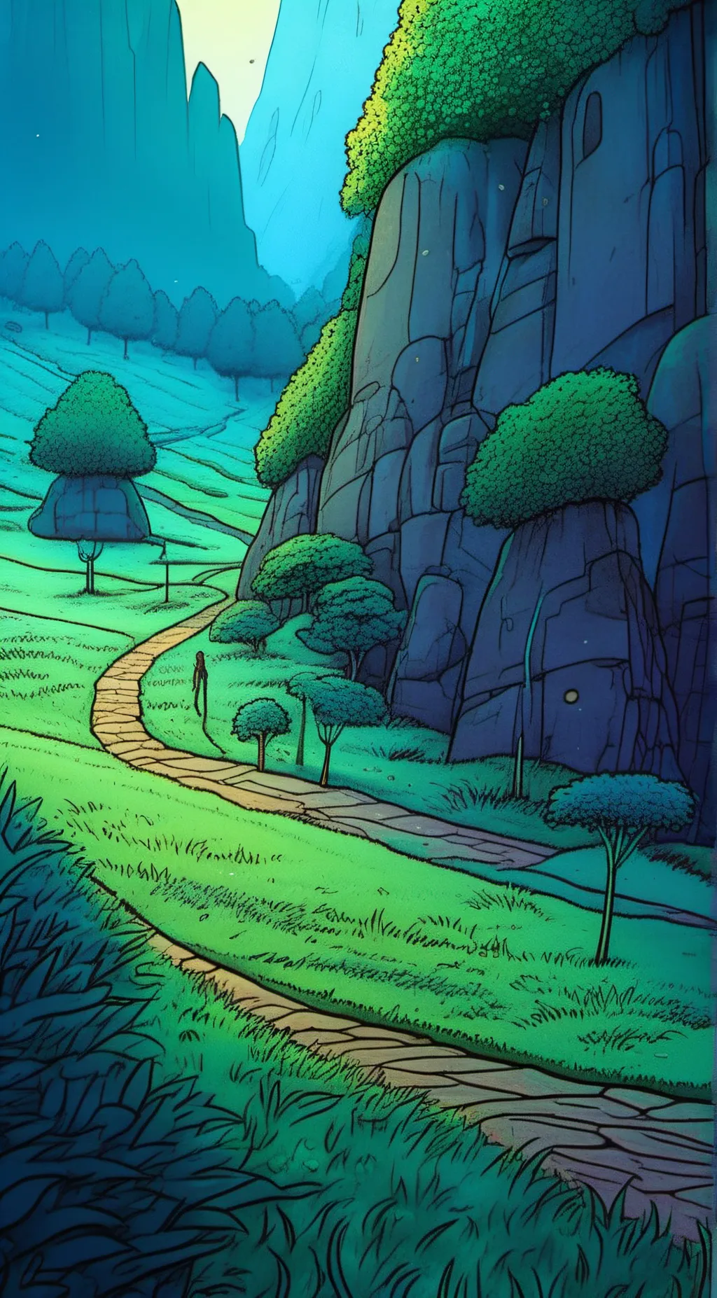 ai character: grass🗿🗿🗿 background