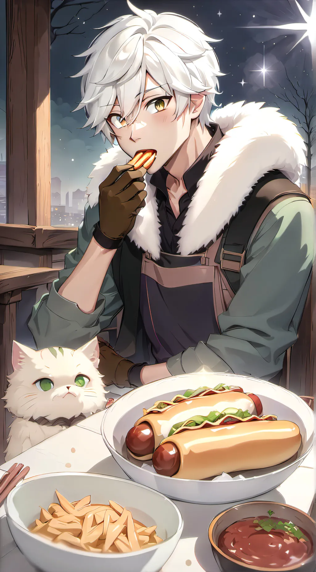 ai character: Rice-nim background