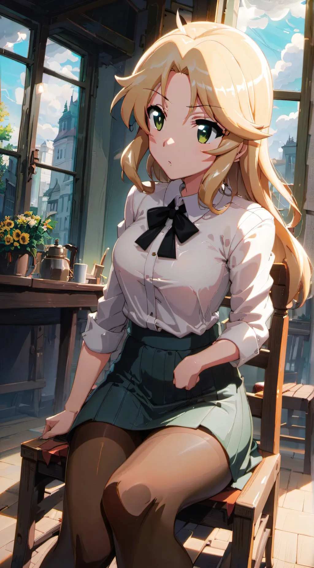 ai character: Kay background