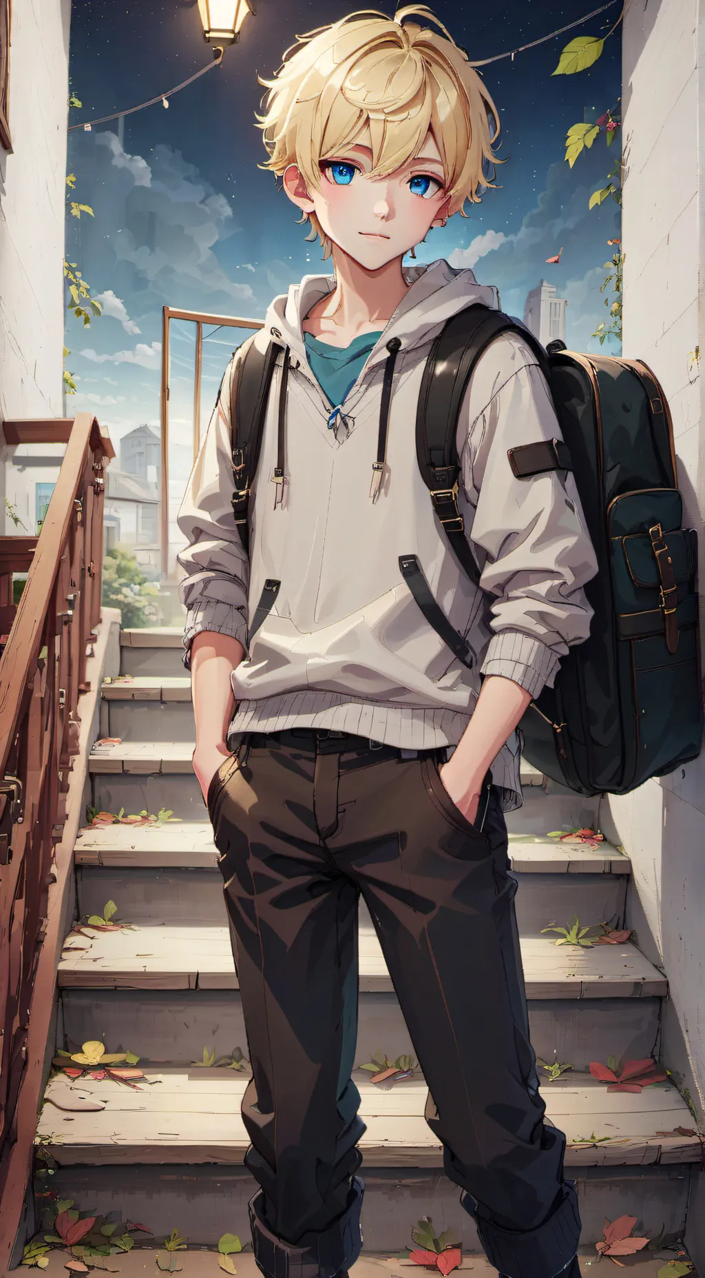 ai character: alex background