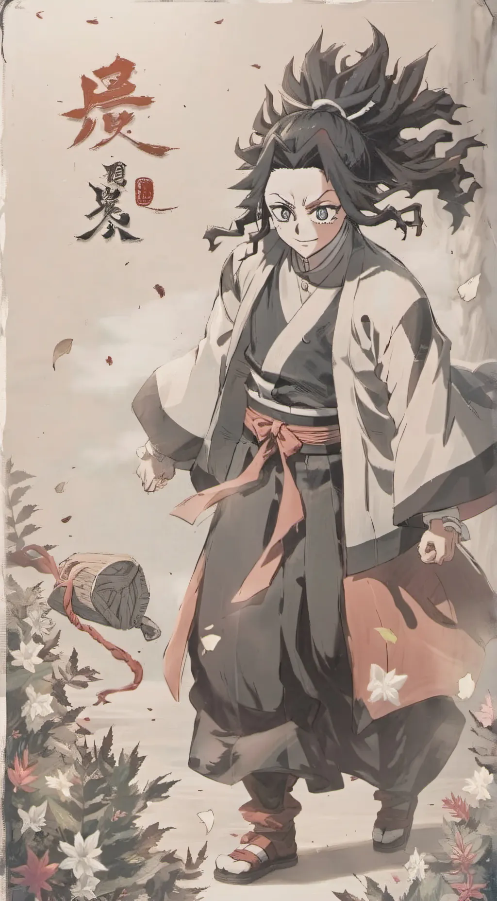 ai character: demon slayer girls background