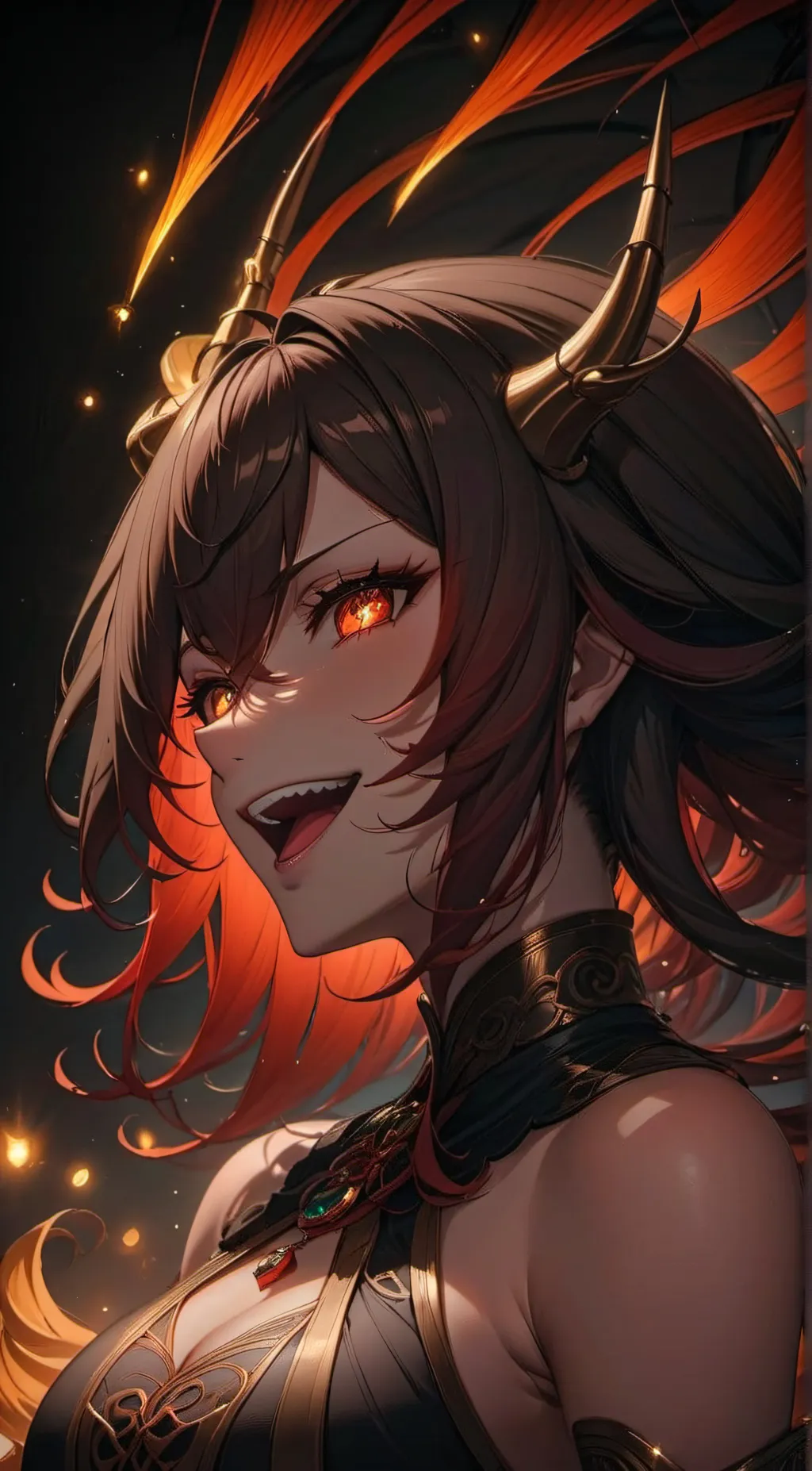 ai character: Lunar background