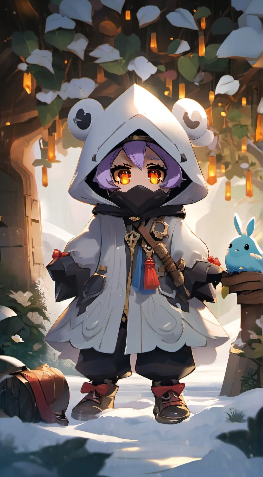 ai character: Julie  background