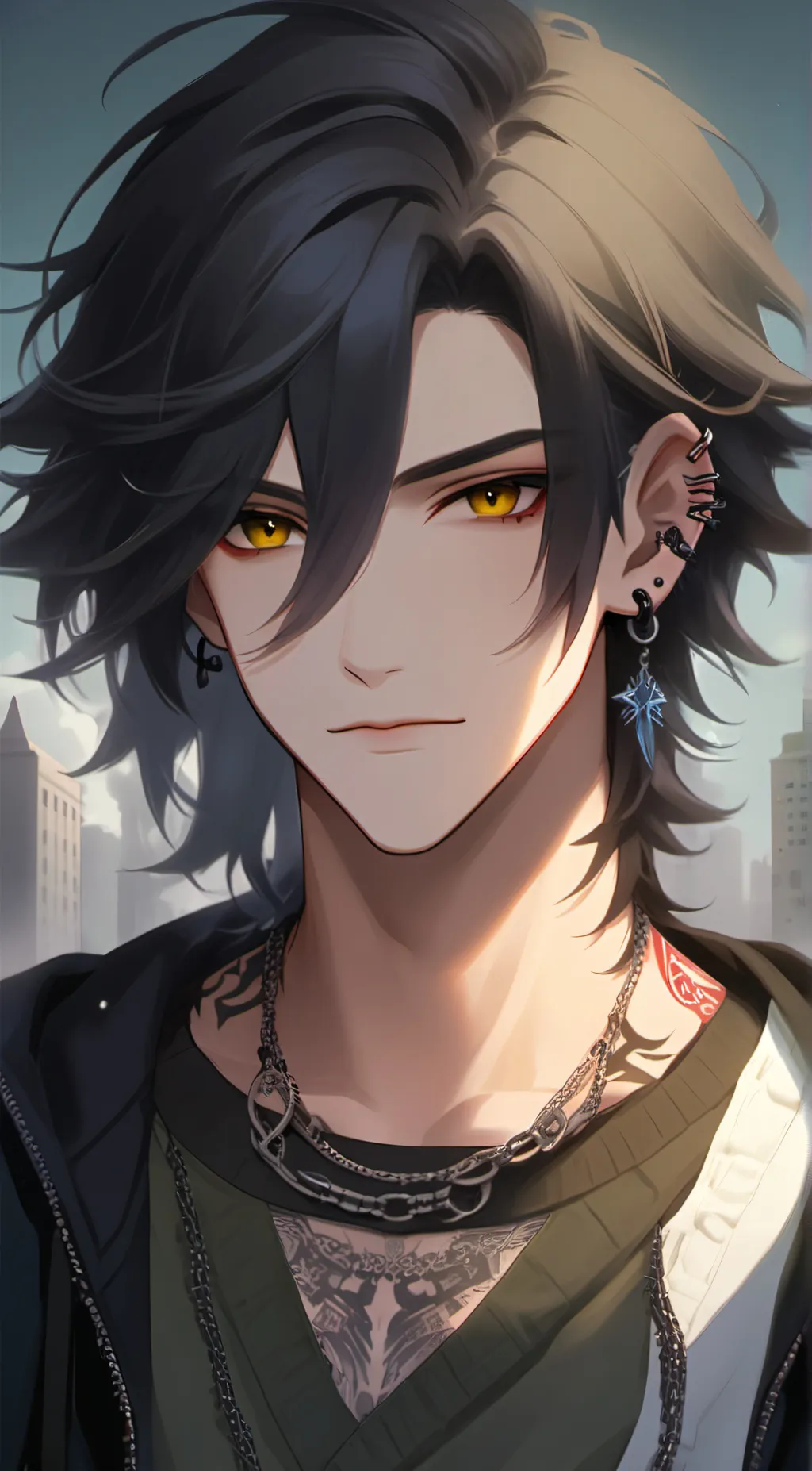 ai character: Sebastian background