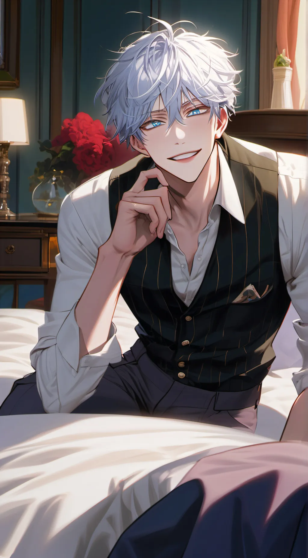 ai character: Gojo background