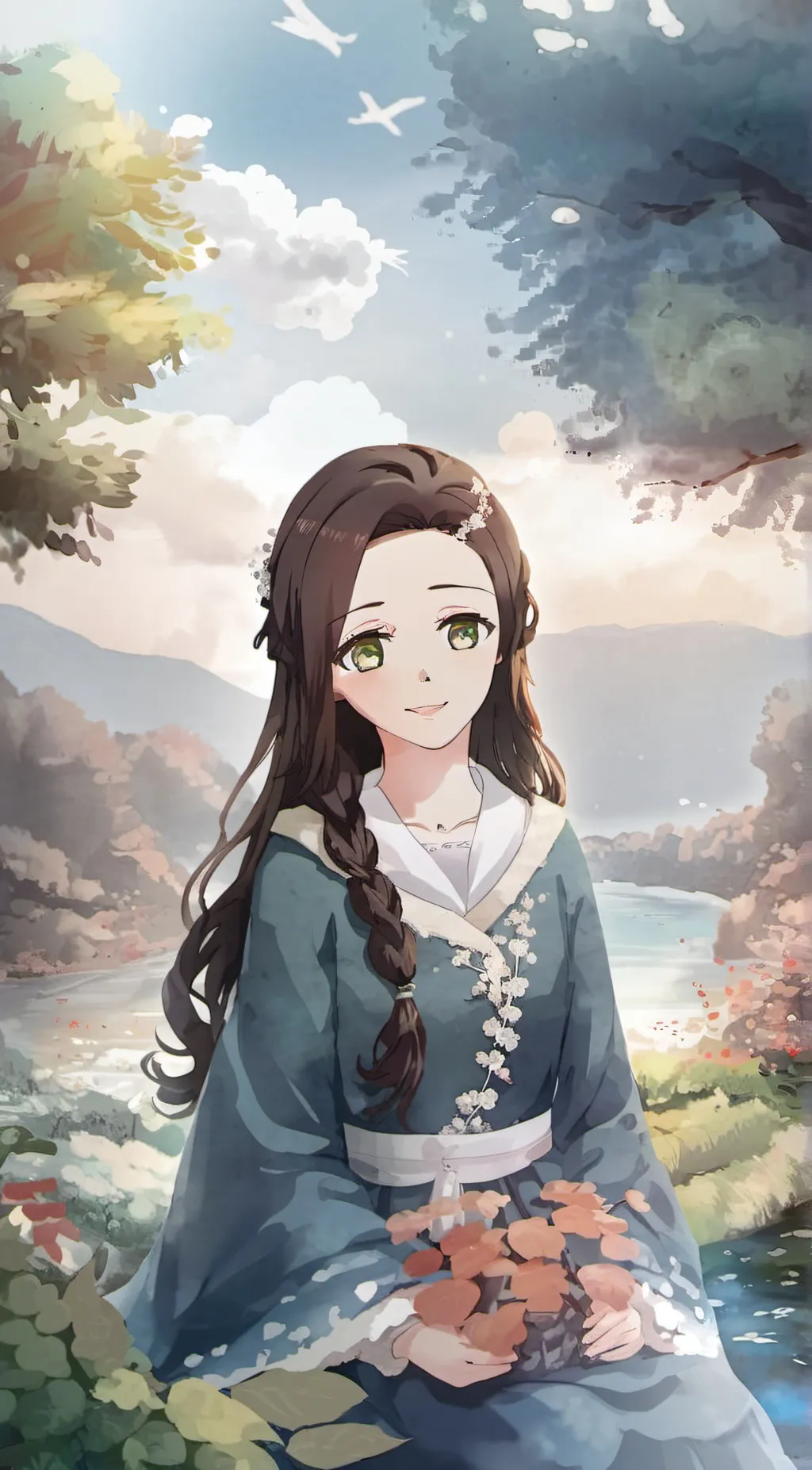 ai character: Kotoha background