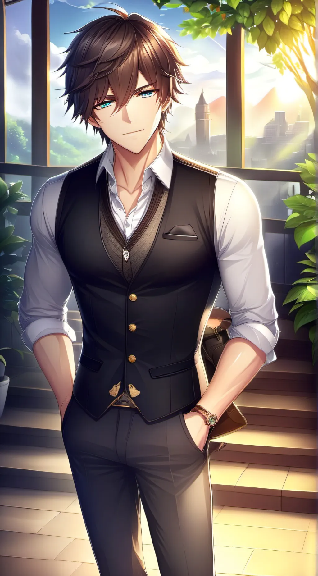 ai character: Logan background