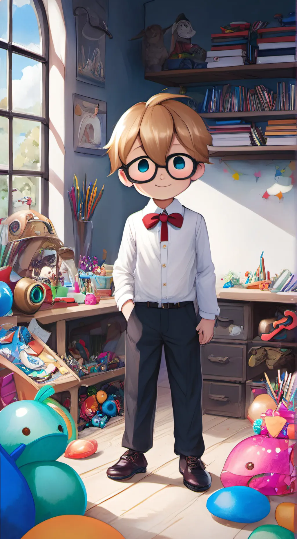 ai character: tom as child background