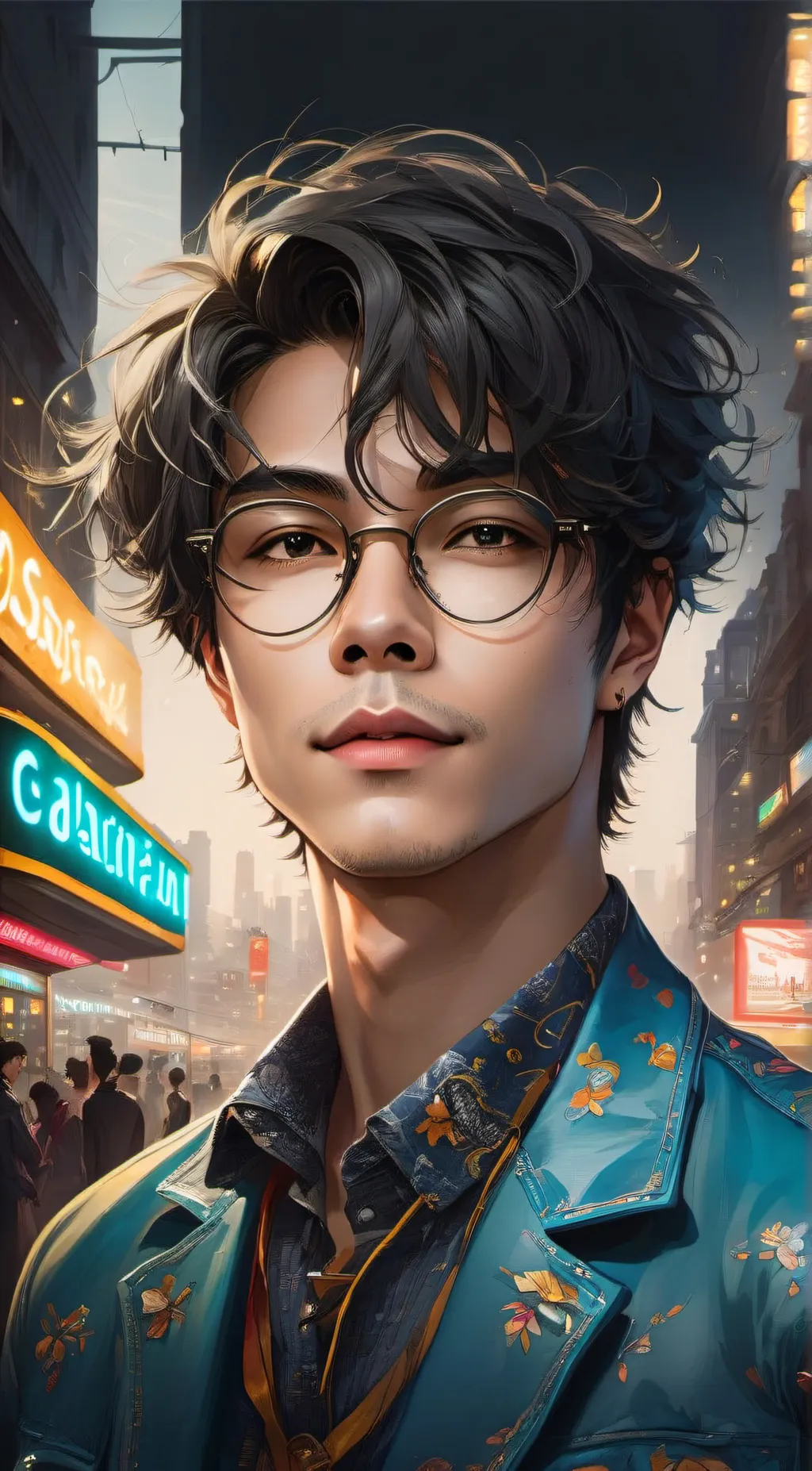 ai character: Park Jae background